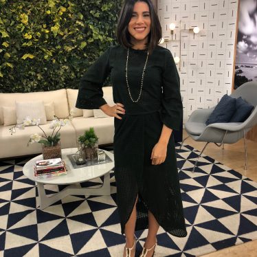 Look do dia: Conjunto bordado verde escuro